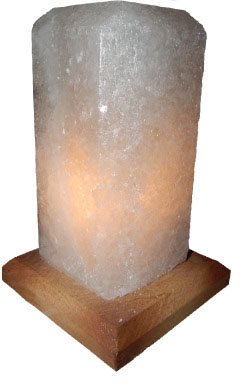 Соляной светильник "Прямоугольник" 2-3 кг, электрический 1 шт